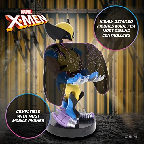 Wolverine Controller - Xbox Play Station Nintendo Switch + Phone Holder + Charging Cable + Figurine