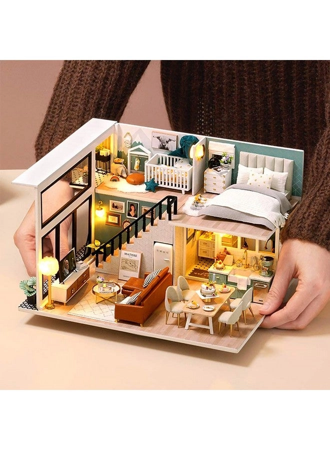 DIY Dollhouse Miniature Kit - 3D Wooden Furniture