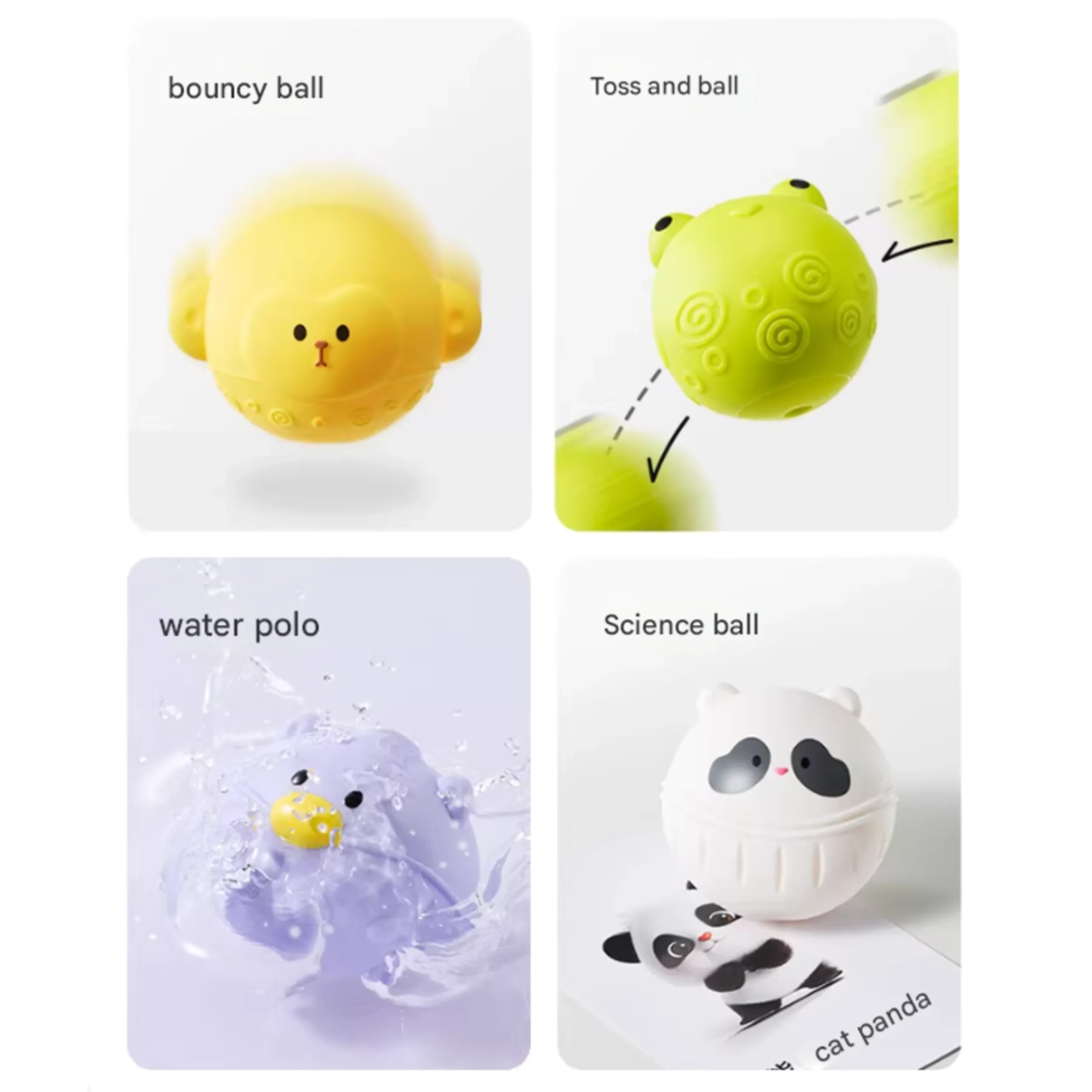 Sensory Balls - 8 pieces
