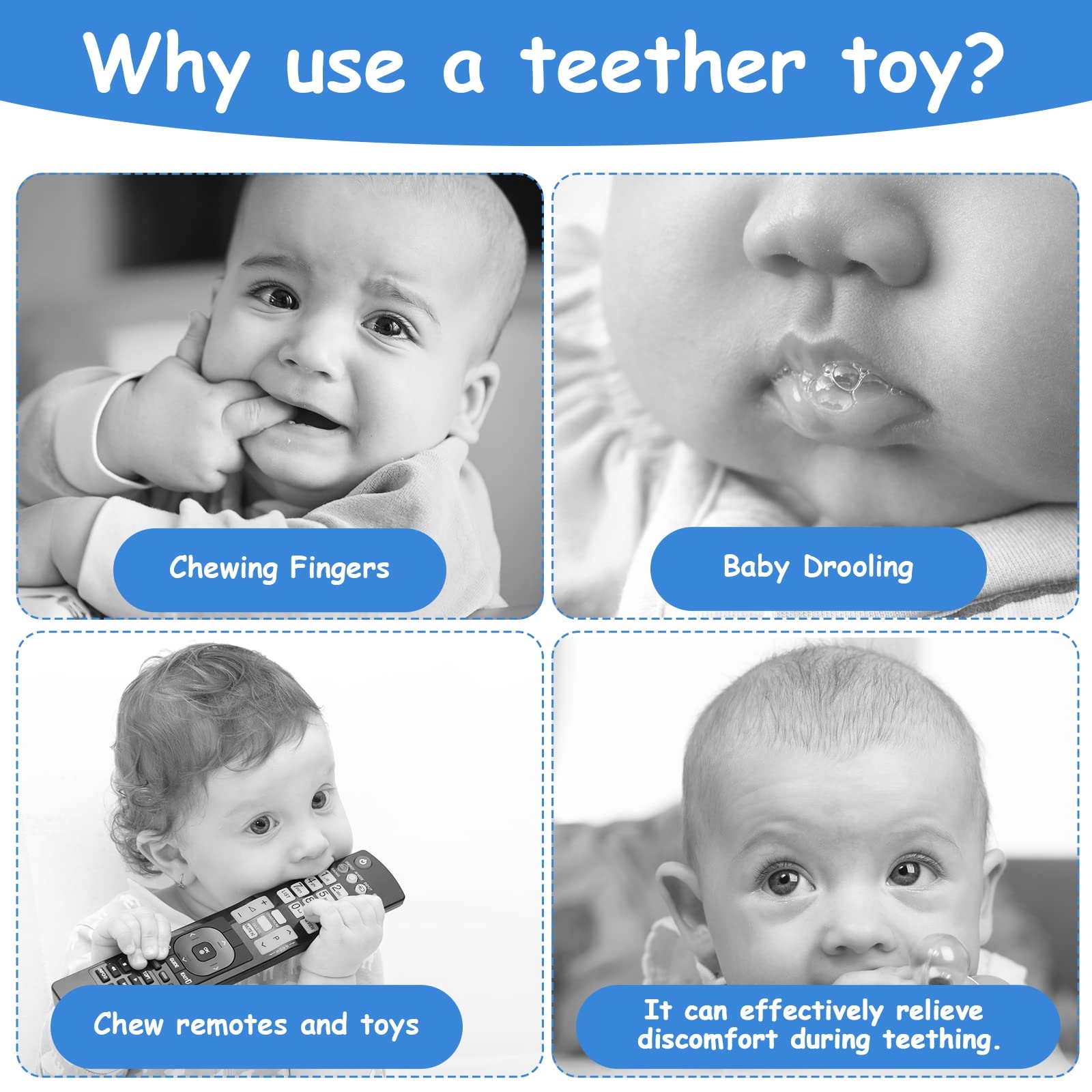 Silicone Remote Control Teether