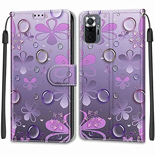 Wallet Case for Xiaomi Redmi Note 10 Pro - Faux Leather, Thermoplastic Polyurethane