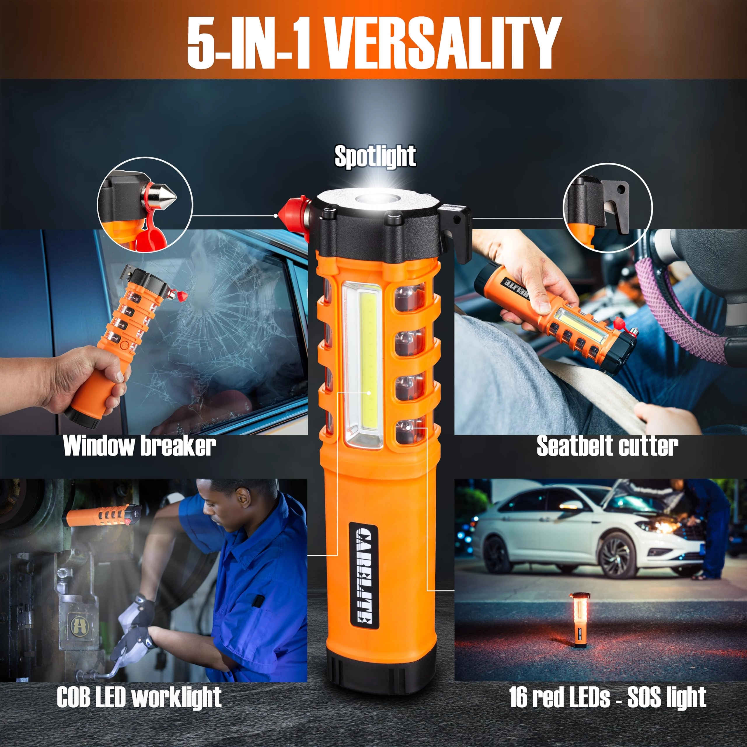 Emergency Flashlight - 6000 Kelvin