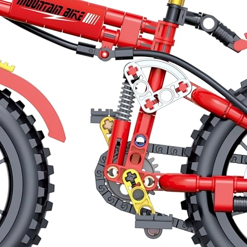 Bicycle Building Blocks Set (941024) - motorbike
