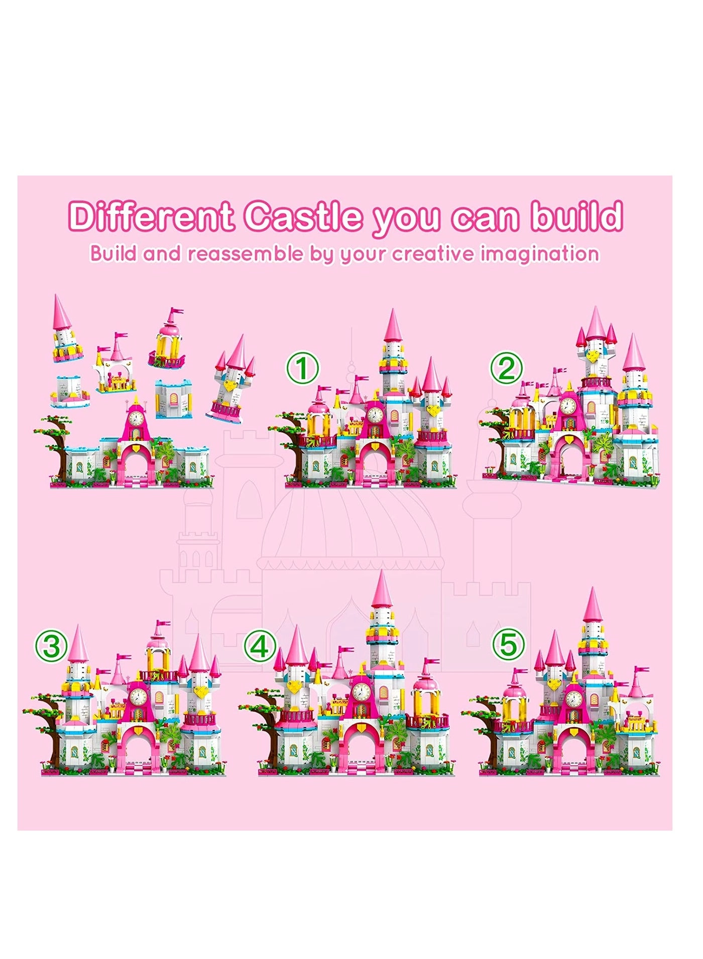 Princess Castle - 998 pcs
