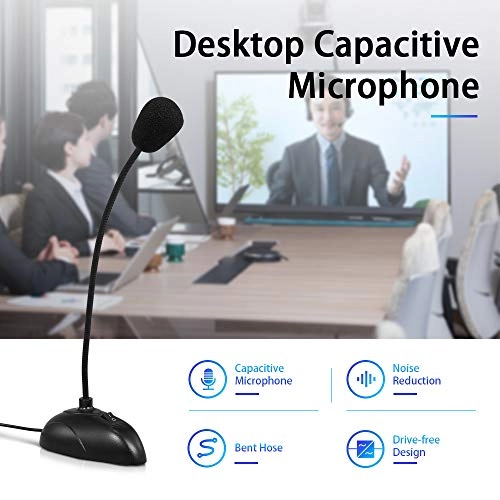 Flexible Stand Mini Studio Speech Microphone 3.5mm-Mini-Jack Microphone