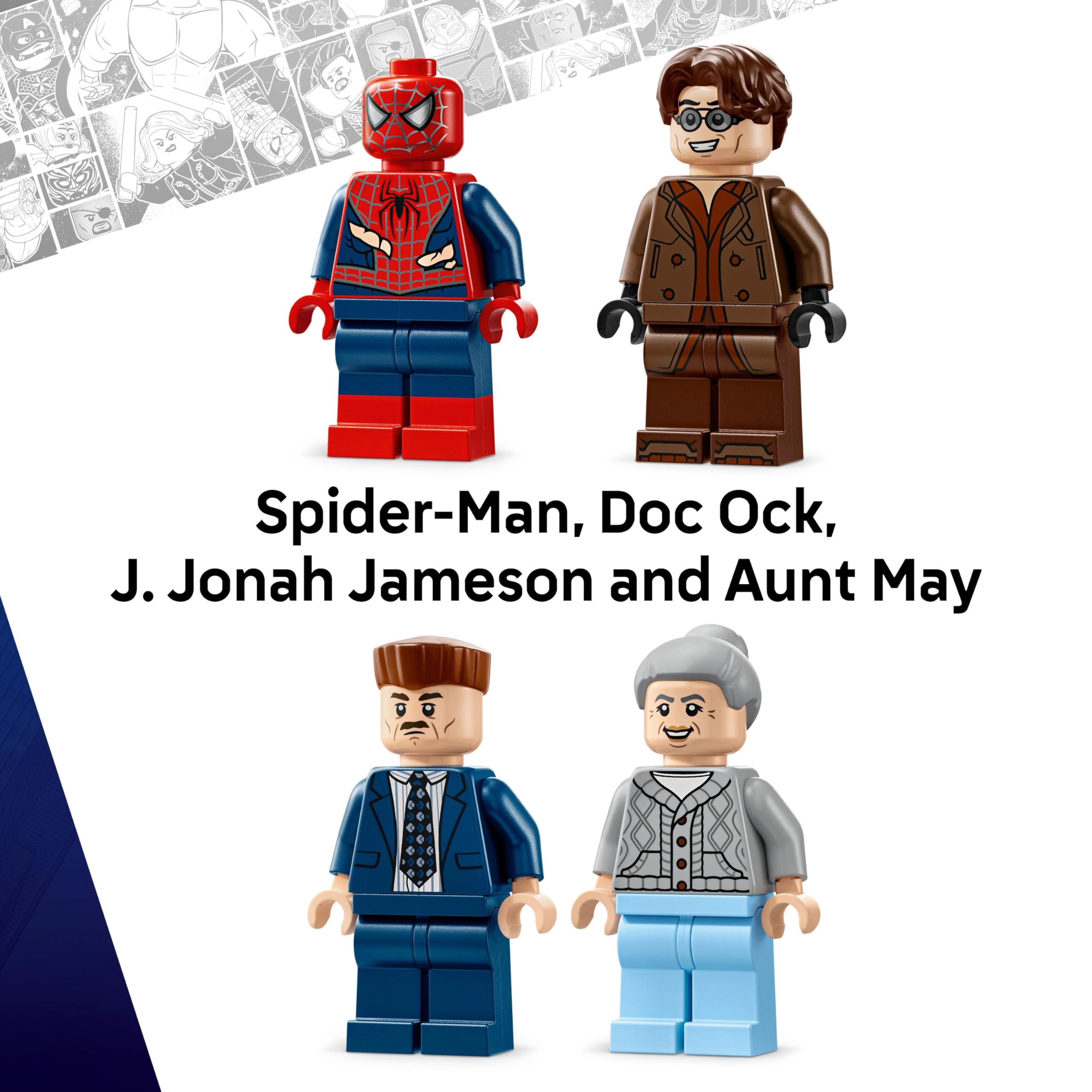 Marvel Spider-Man Vs. Doc Ock Subway Train Scene (76321)