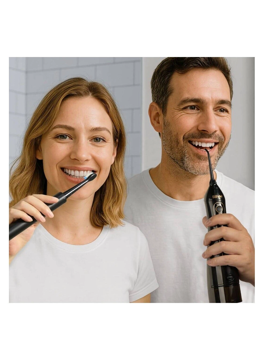 E11-F5020E - 2-in-1 Water Flosser 5 Brushing Modes 3 Flossing Modes