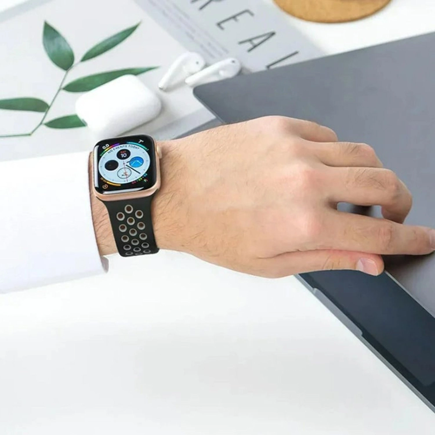 Silicone Watch Band for Apple Watch - 41/38/40mm