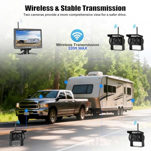 Wireless Reversing Camera - Night Vision 1080P