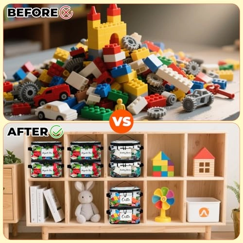 Toy Storage Organizer Bag - Polyvinyl Chloride (PVC)