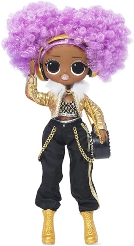 24K DJ Fashion Doll - 20 Surprises Styled Hair Ages 4+