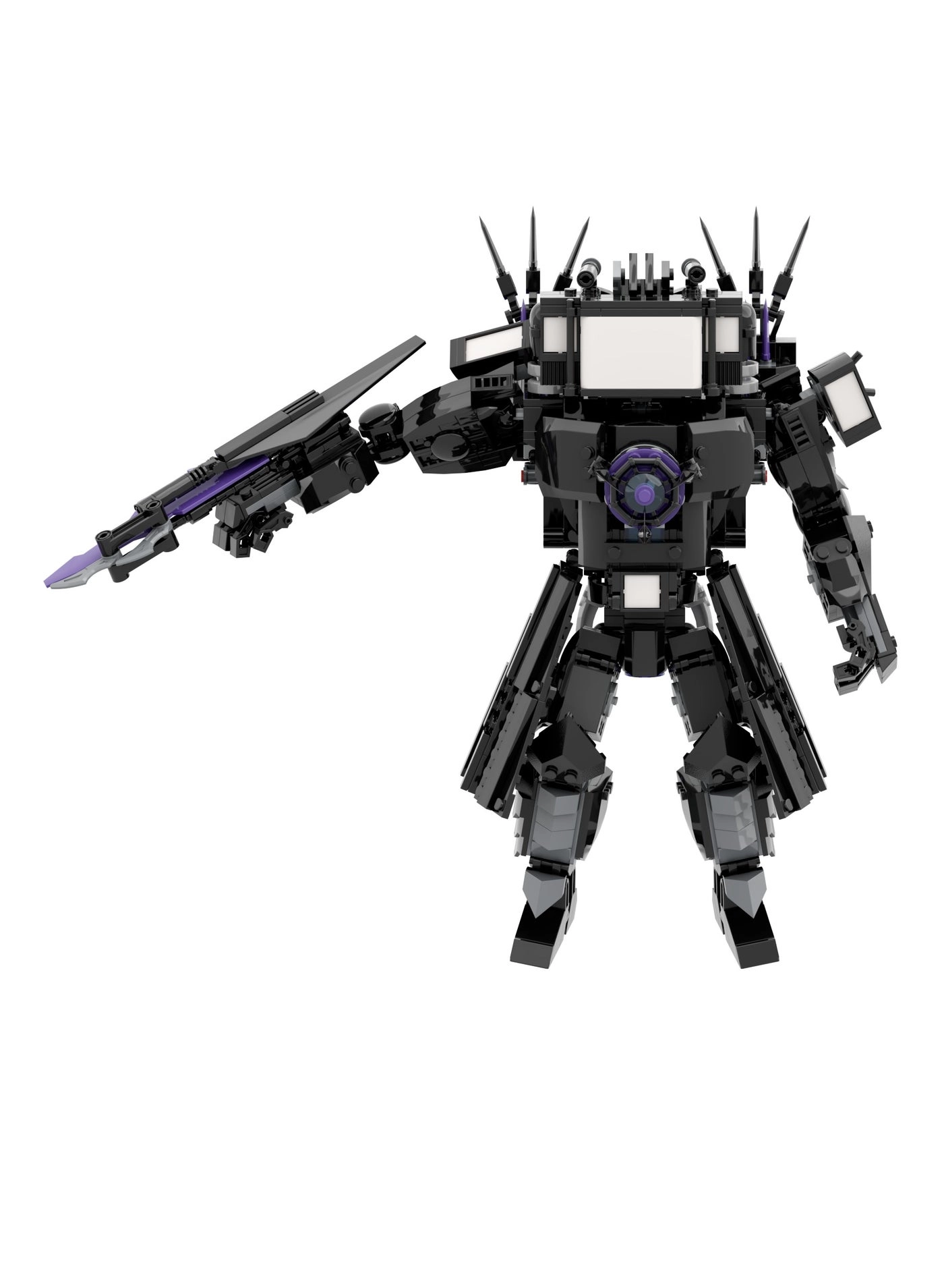 Skibidi Toilet Man - Robots 835 pcs