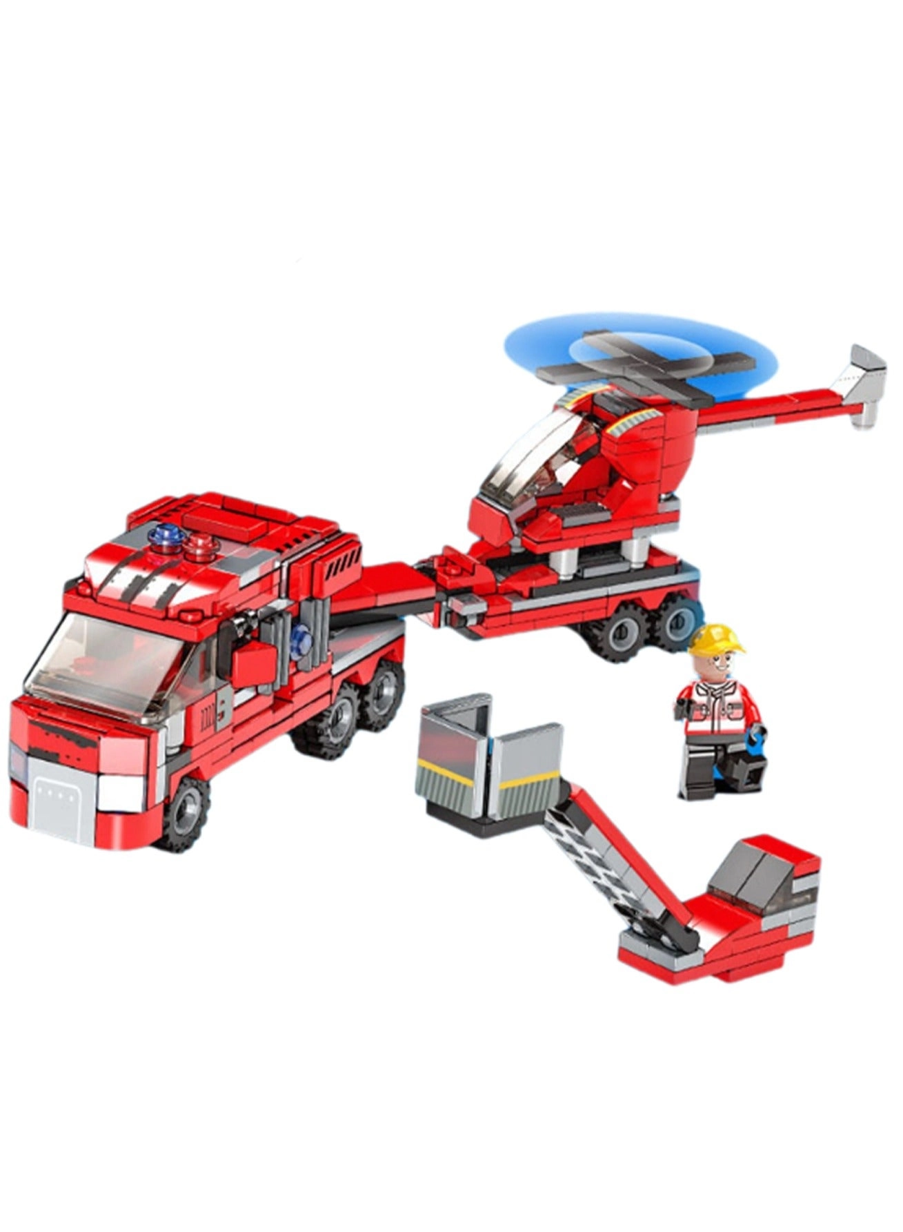 Generic Fire Rescue Team 382 - Particle Assembly Set