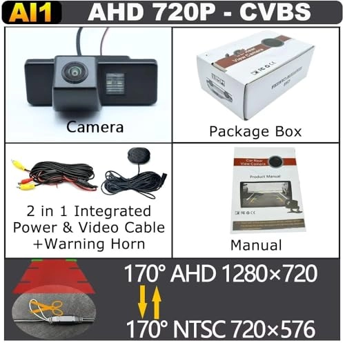 D170 AHD - Night vision Universal Connector 720P