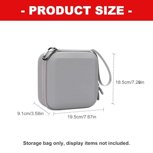 Protective Carrying Case for Remote Controllers - gray Approx.19.5x18.5x9.1cm