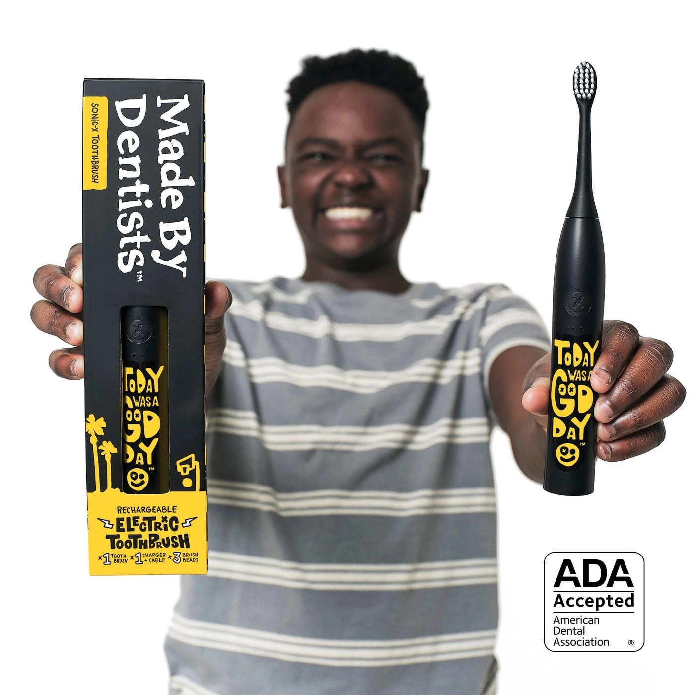Sonic X - 8X Plaque Removal 2 Speed Modes 2-Minute Timer