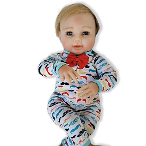Rebirth Baby Doll - 20 Inch Vinyl Cotton Body Blue Eyes