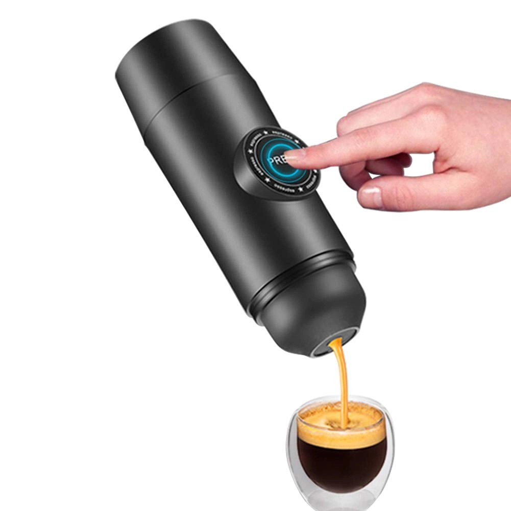 OMZBM 2-in-1 Espresso Coffee Maker - 2600mAh 18BAR 80ML
