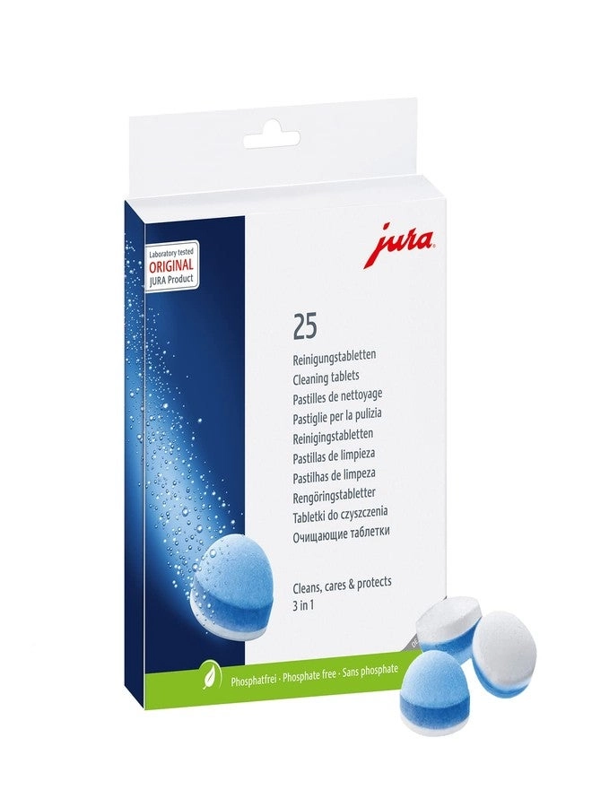 JURA 3fazowe tabletki czyszczcze - 25 szt.