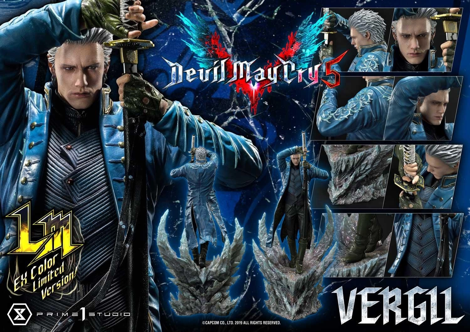 Vergil - Devil May Cry 5 - Concept Masterline (39 cm)