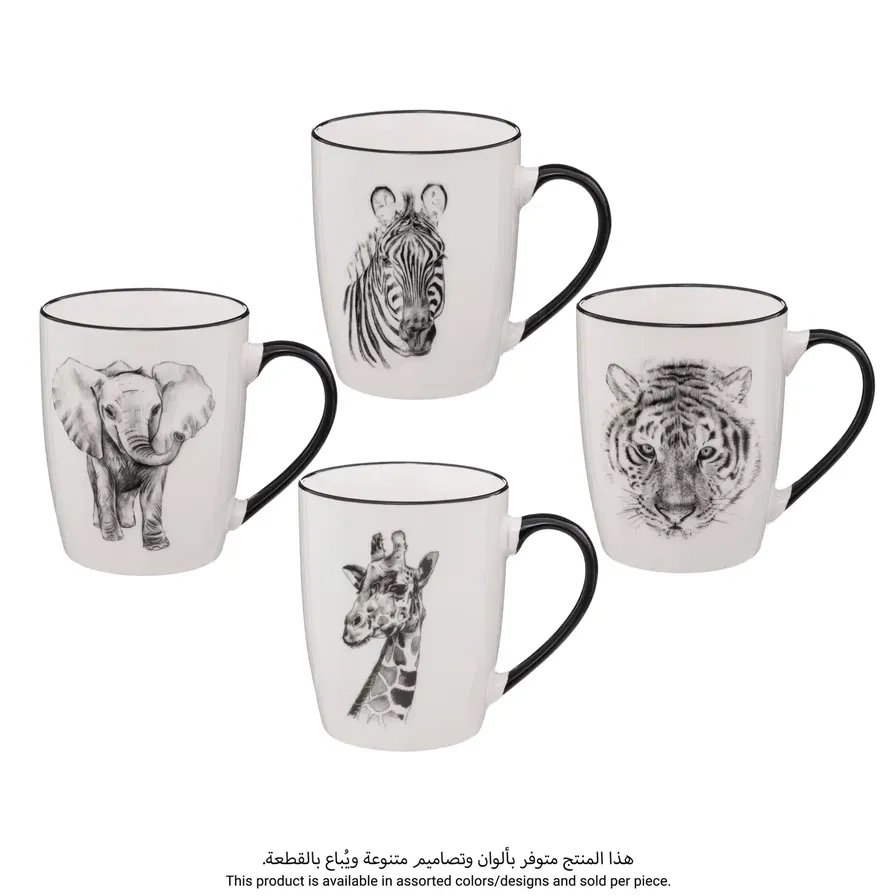 Sagem Safari Mug - Assorted colors/designs - 360 ml