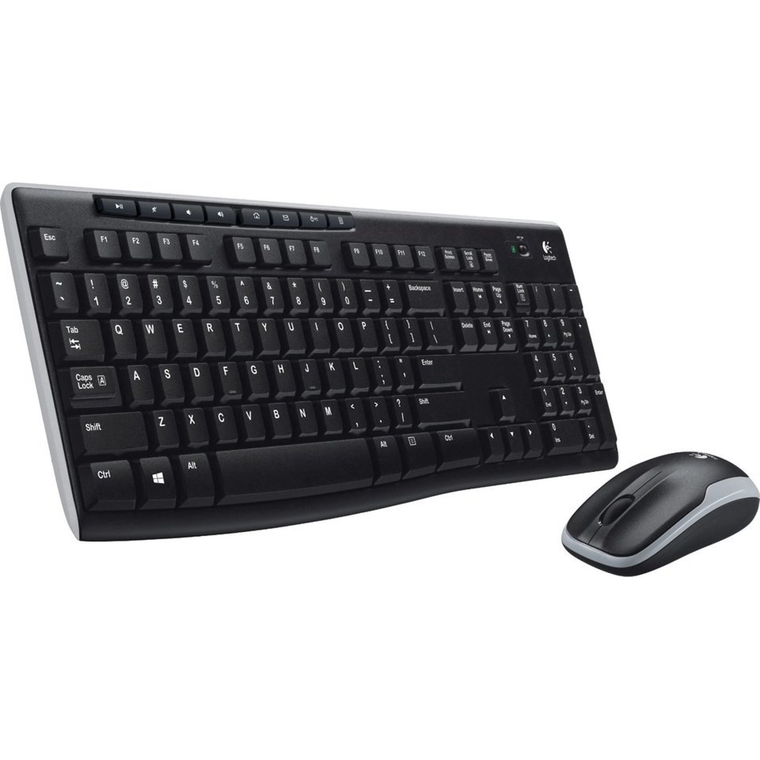 MK270 - Keyboard and Mouse Wireless via USB receiver