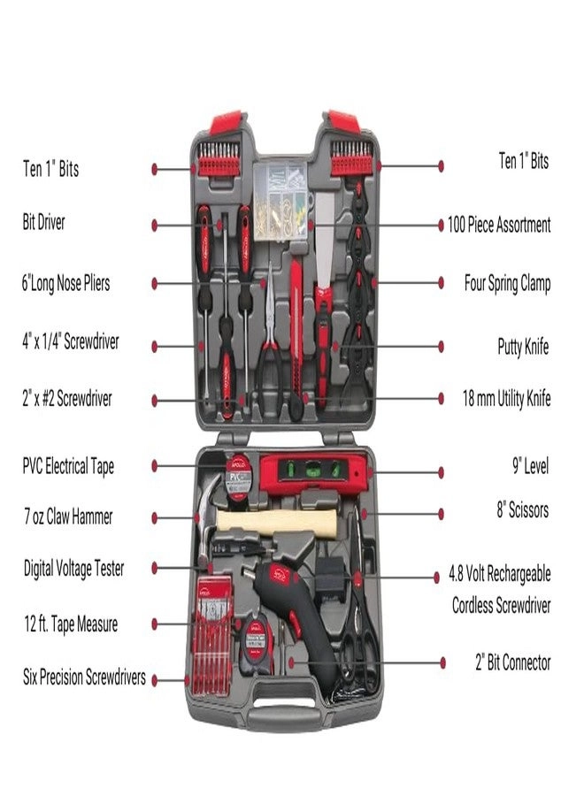 144 Piece Household Tool Set