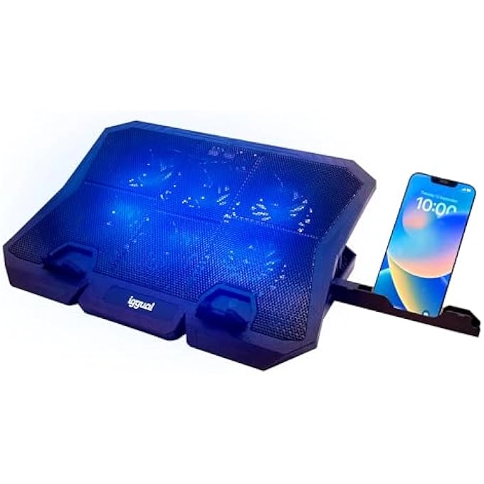 LAPTOP COOLING PAD - 12-17 INCH 6 QUIET FANS