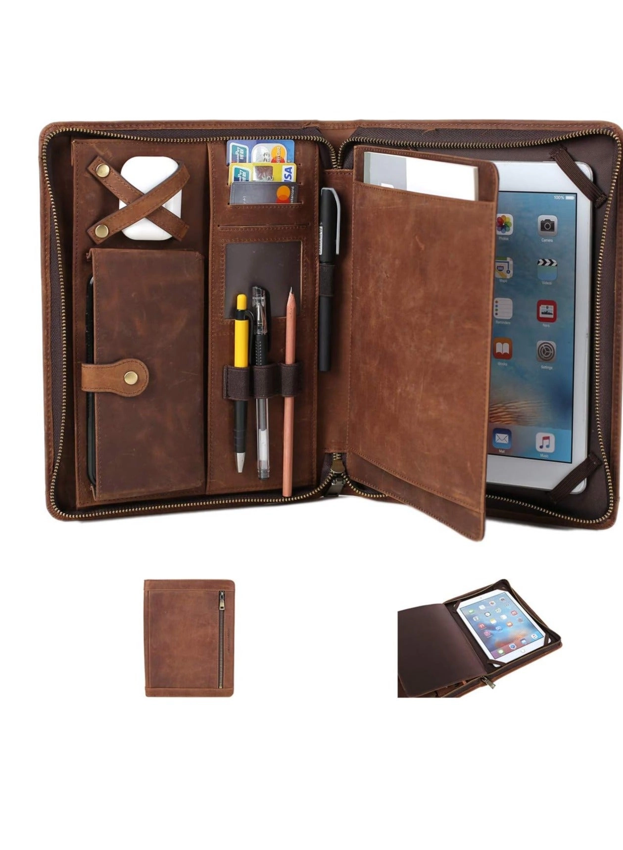 Zikra Portfolio Case with Pen Holder for iPad Pro 10.5-inch