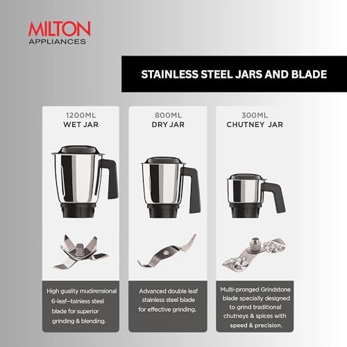 Neom Mixer Grinder - 1200 Milliliters 550 watts