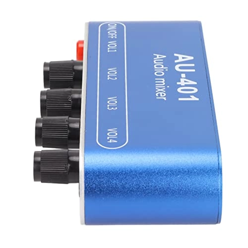 Mini Stereo Audio Mixer - 4 channels