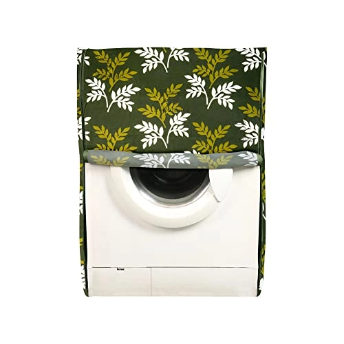 Front Load Washing Machine Cover - 8KG Polyester Green