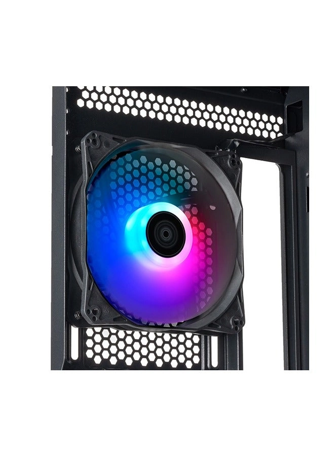 FARA 514X - Tempered Glass Side Panel Mid-Tower ATX