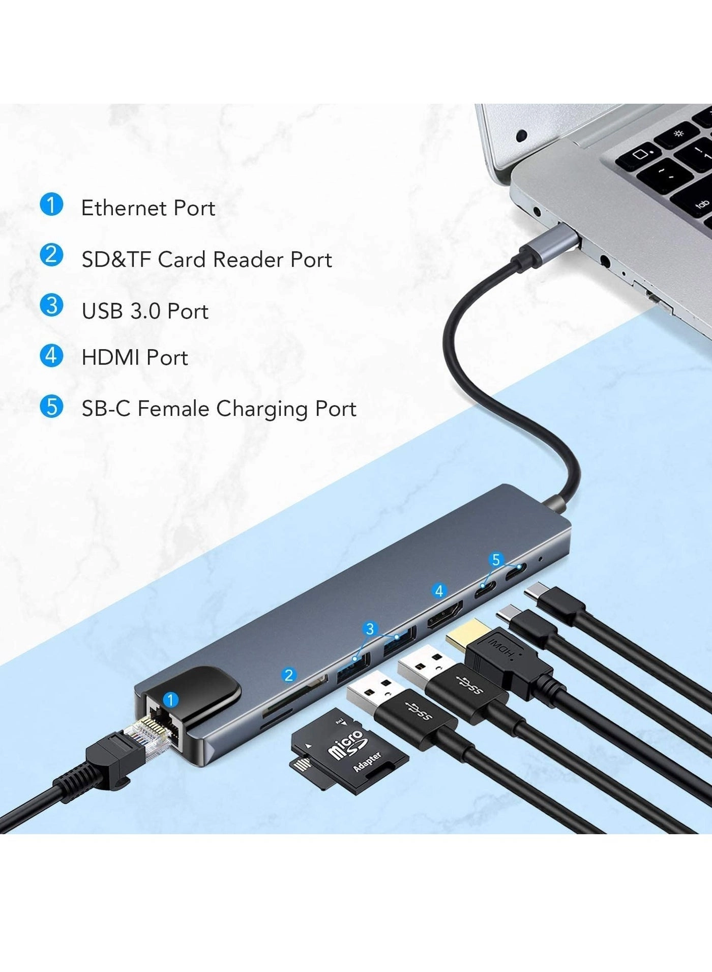 USB C Hub Docking Station