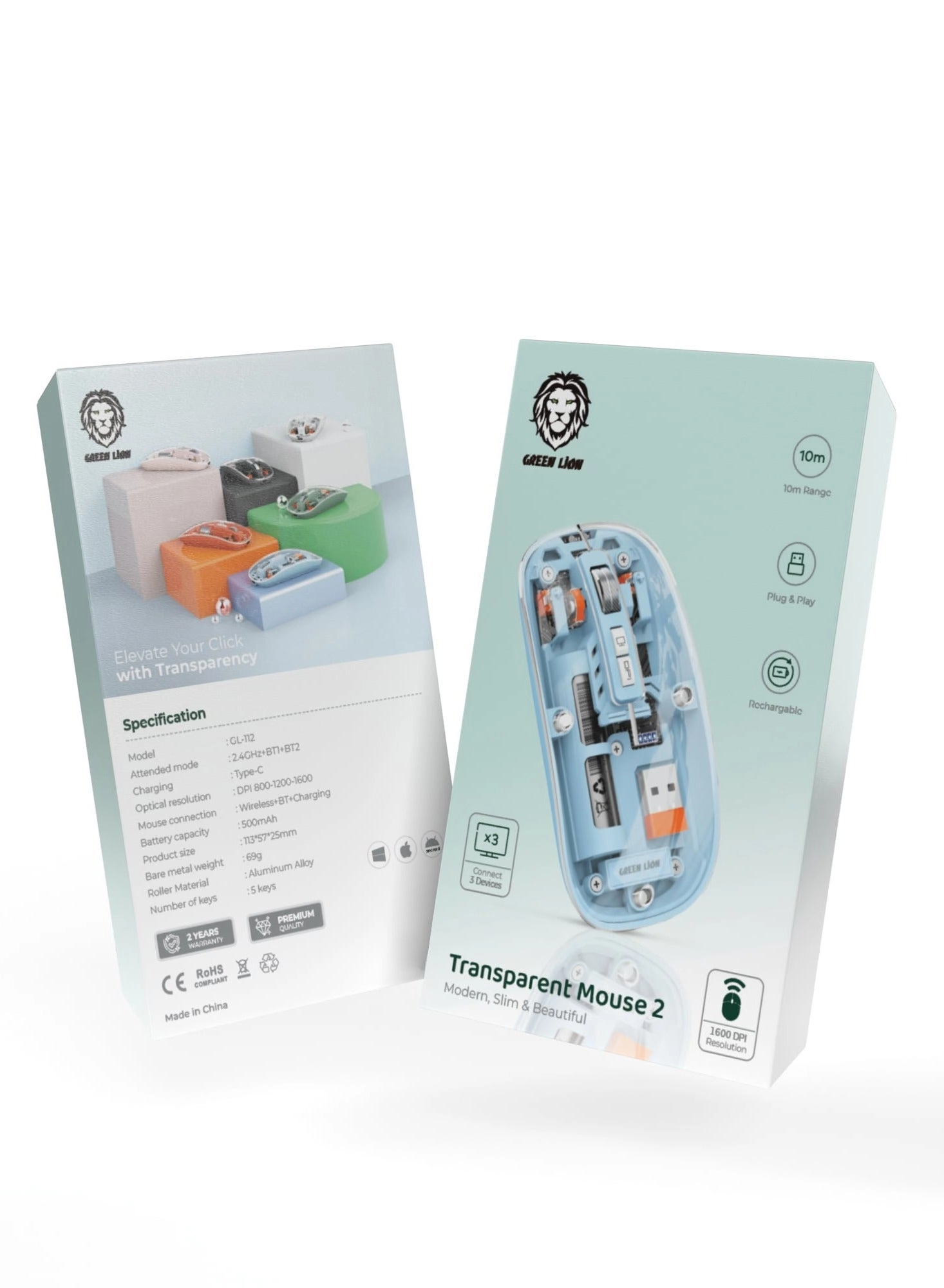 Transparent Mouse 2 - Wireless