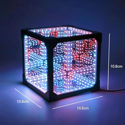 Infinity Mirror Tunnel Light - One Color