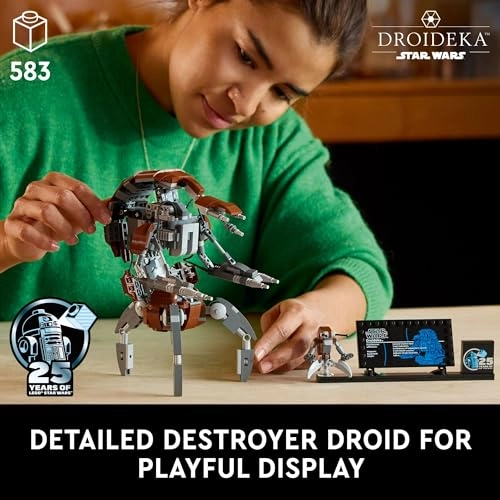 Star Wars Droideka (75381) - 25th anniversary Collectible Droid Model Kit
