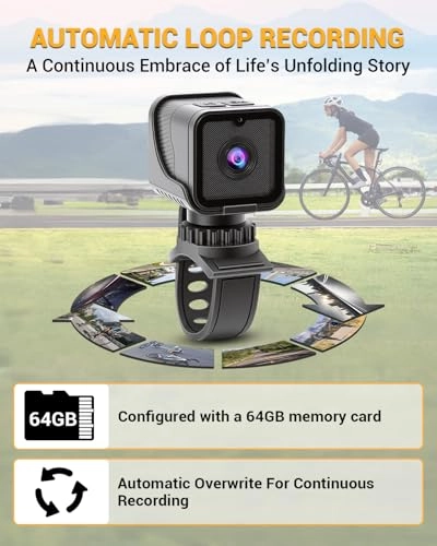 WiFi Action Camera - 64GB 1080P 25FPS