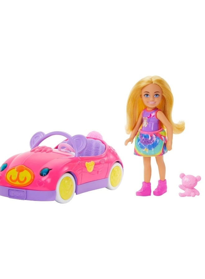 Barbie Chelsea Doll & Bear Vehicle Playset - Ages 3+