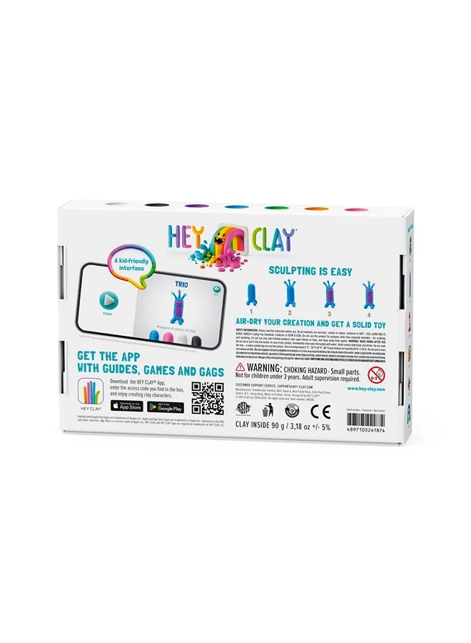 DIY Aliens Burger, Trio, Scorpio - 3+ years 6 pcs