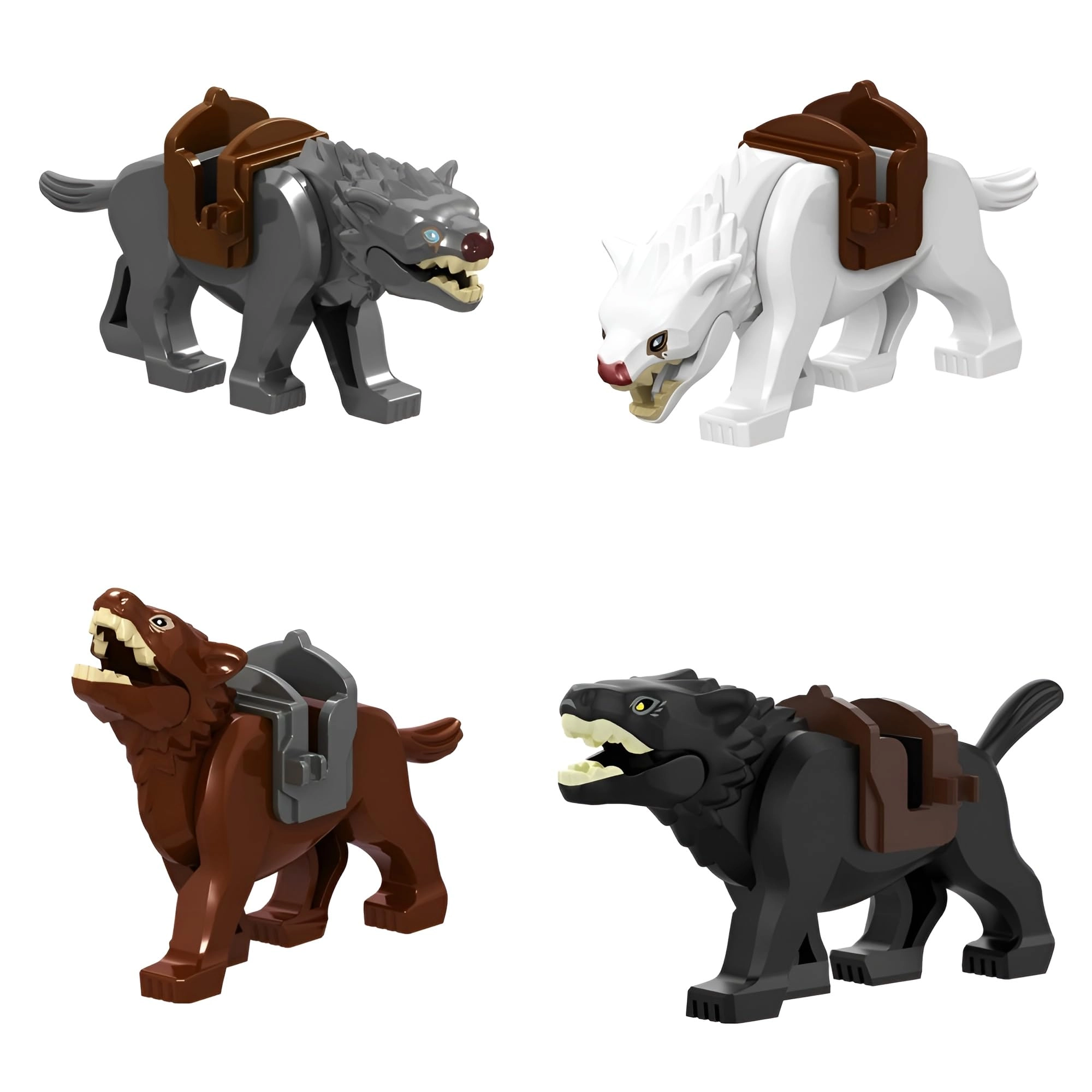 DrmBeyd Wolf (4 WOLF) - Lord of Rings MOC Medieval