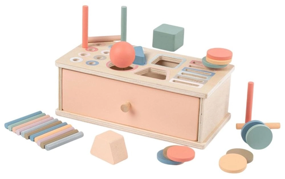 Factory Price Montessori Shape Sorter Box - 3 +