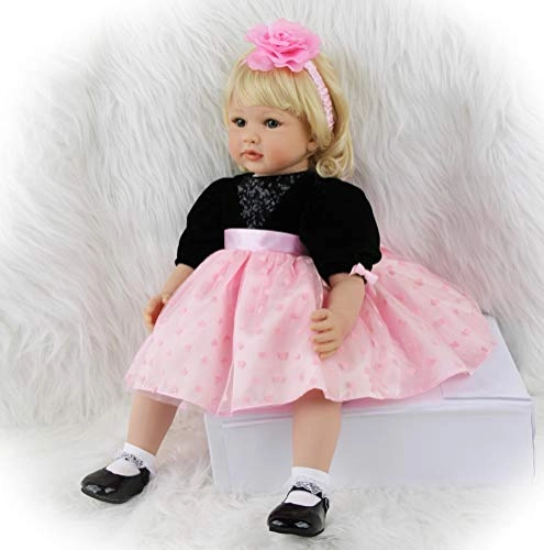 Reborn Baby Doll - 21 Inch Silicone Vinyl Weighted Body