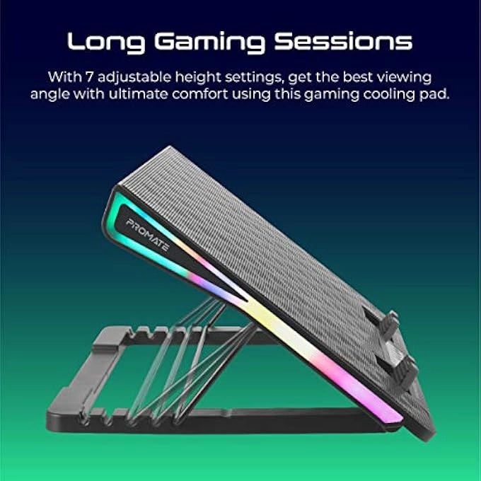 V8 GAMING LAPTOP COOLING PAD - 8 Fans 17 inch