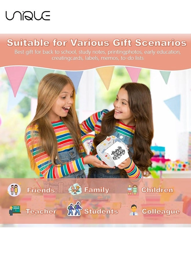 Mini Sticker Printer - 200dpi 1200mAh