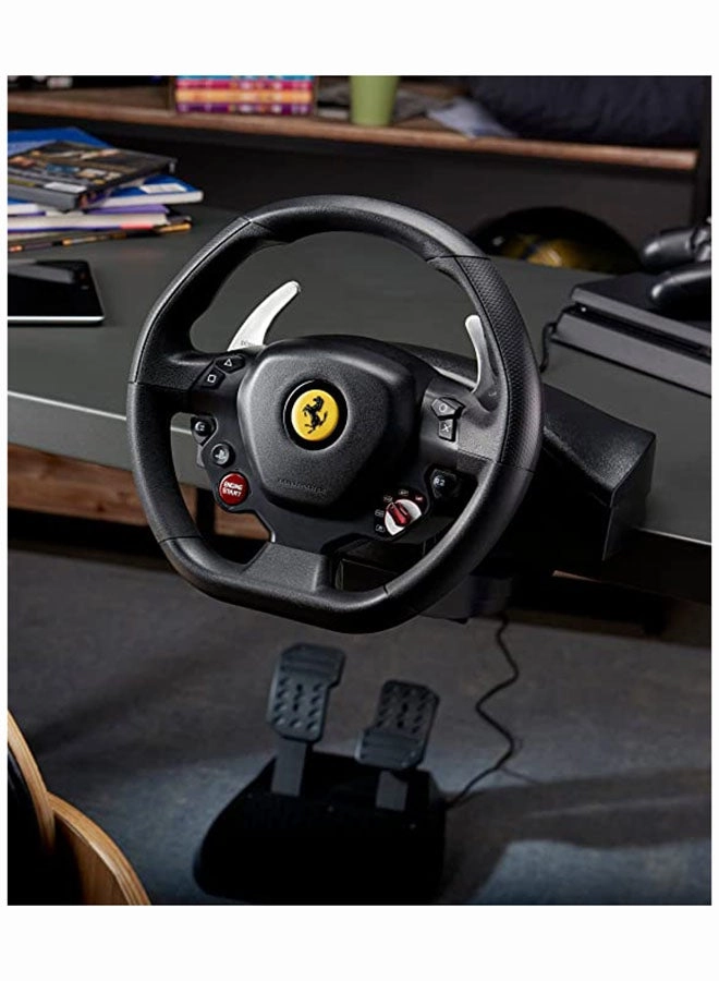 T80 Ferrari 488 GTB Racing Wheel & Pedals