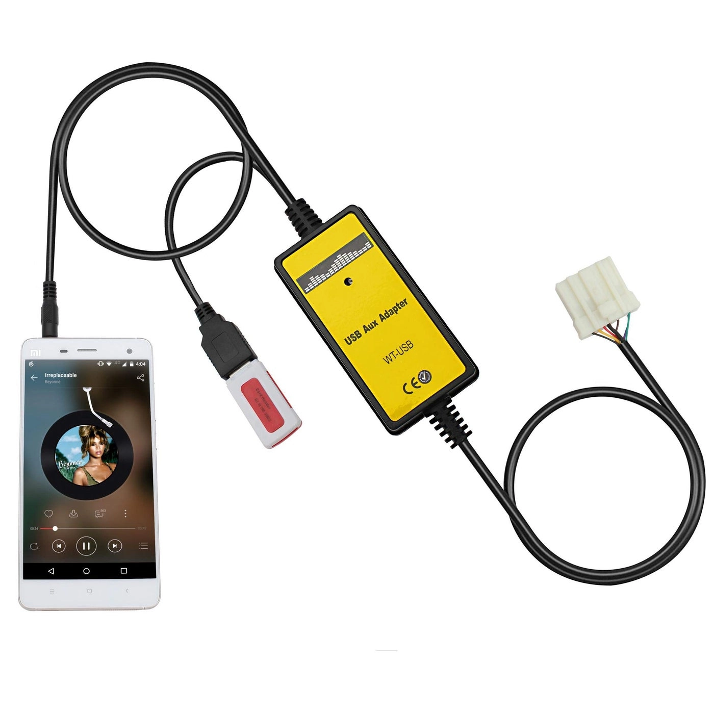 Yomikoo Car Audio AUX Input