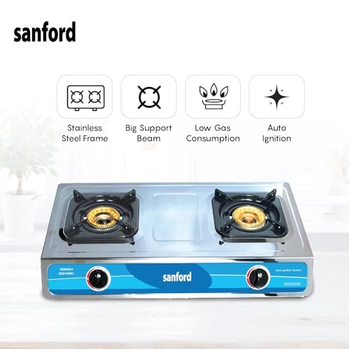 Double Burner Sf5220gc GAS Cooker