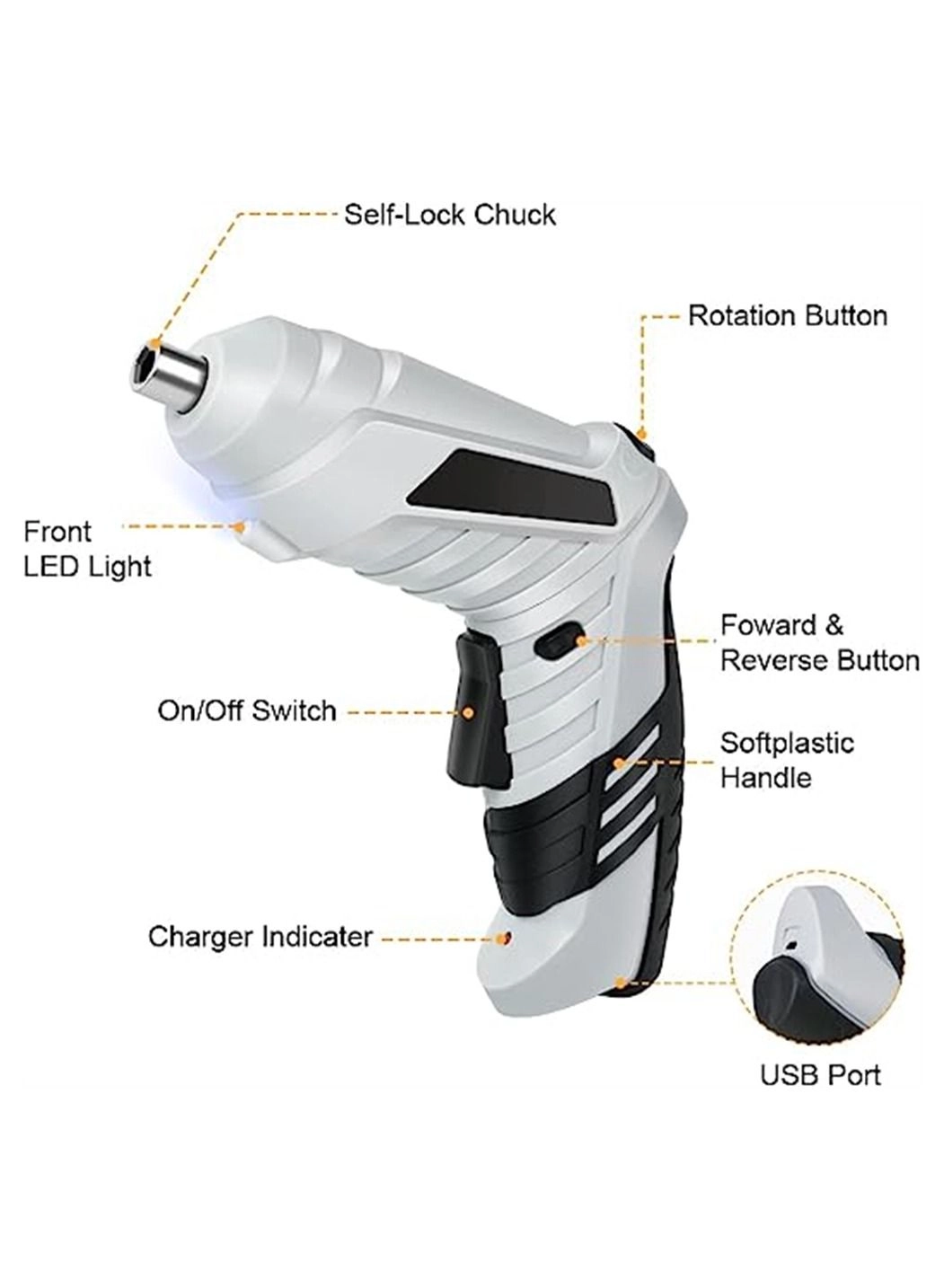 Electric Screwdriver - 1300mah
