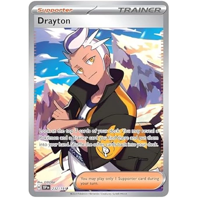 rayihni POKEMON SCARLET AND VIOLET DRAYTON 232/191